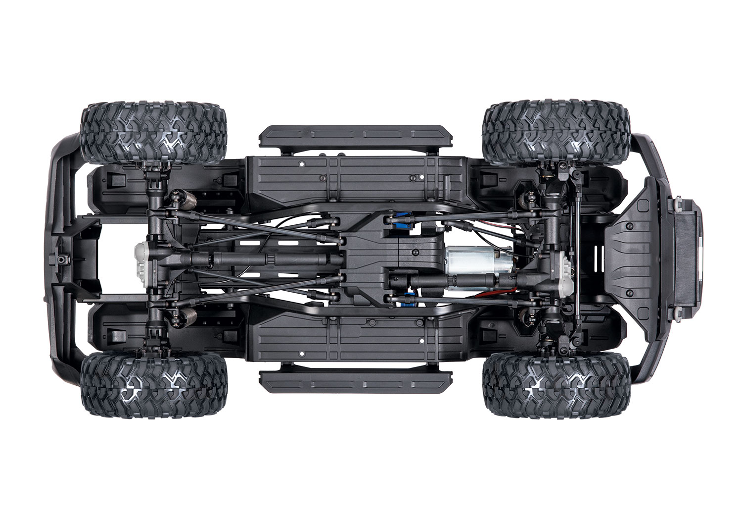Traxxas 2021 Ford Bronco TRX-4  4WD Scale and Trail Crawler Fully-Assembled 1/10 - Blue
