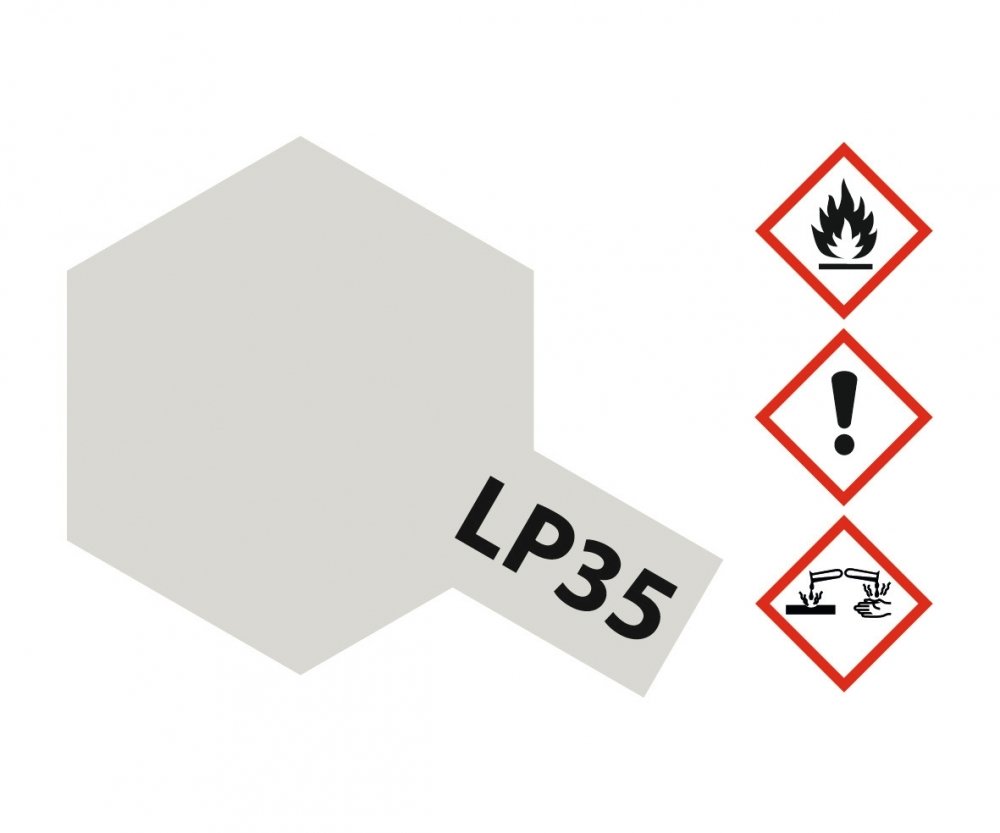 LP35 Potje Insignia White flat 10ml Tamiya