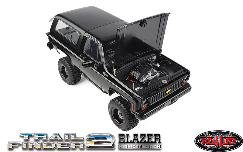 RC4WD Trail Finder 2 with Chevrolet Blazer Midnight Edition Hard Body Set 1/10