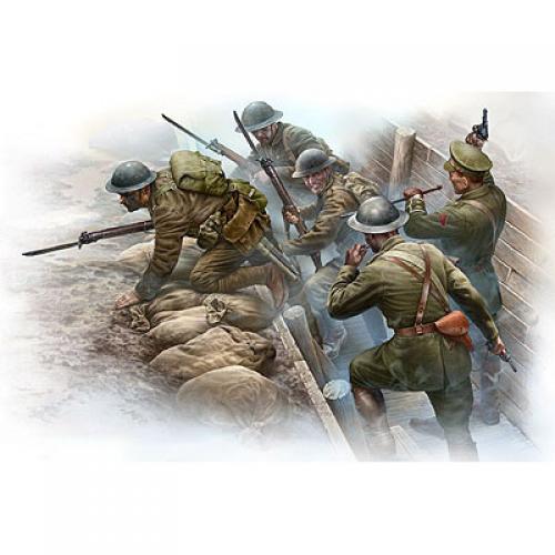 Master Box LTD British Infantry Before The Attack, WWI Era 1/35