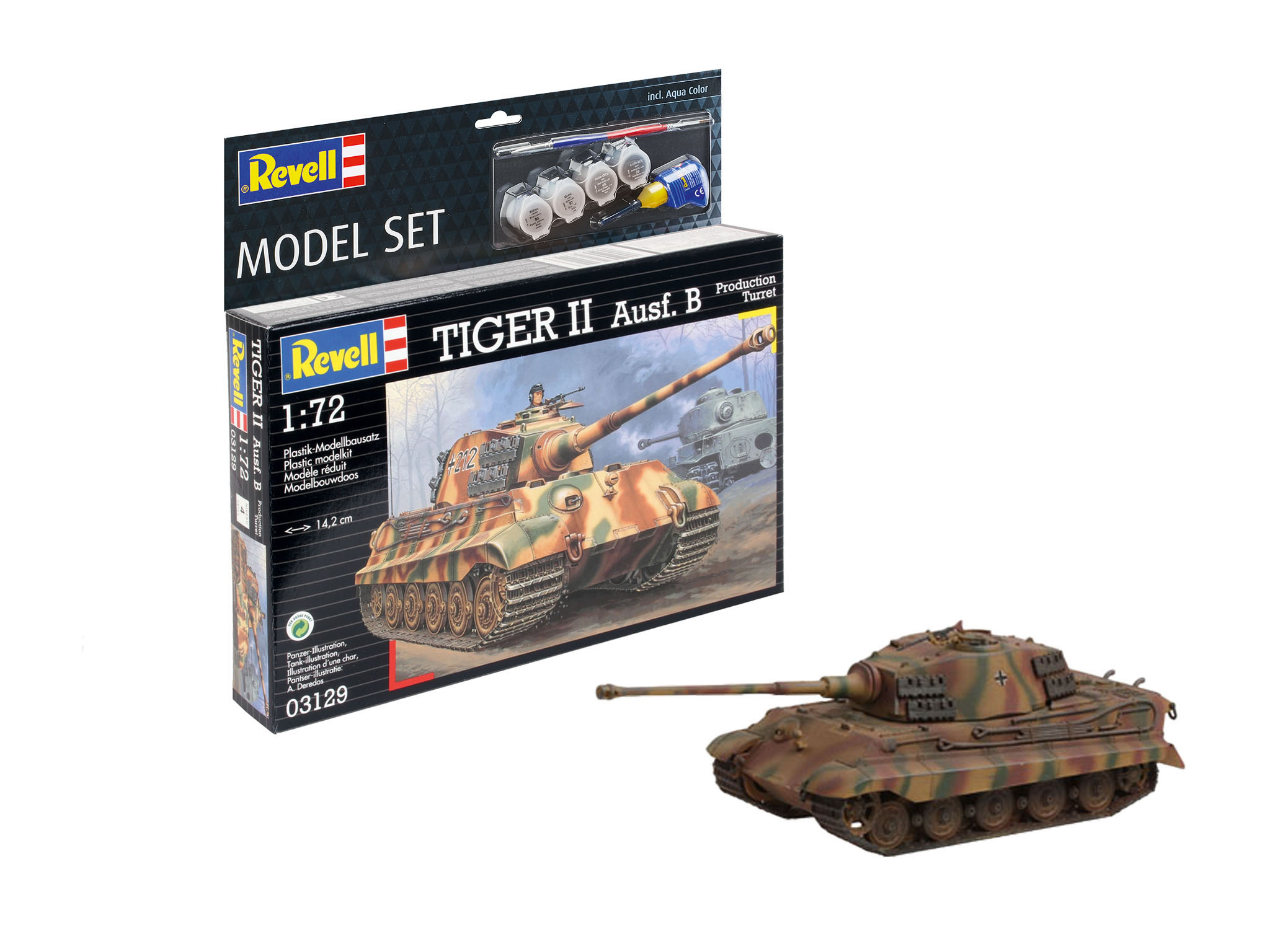 Revell Tiger II Ausf. B Model-Set 1/72