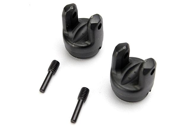 Traxxas Yokes differential and transmission (2)/ 4x15mm screw pins