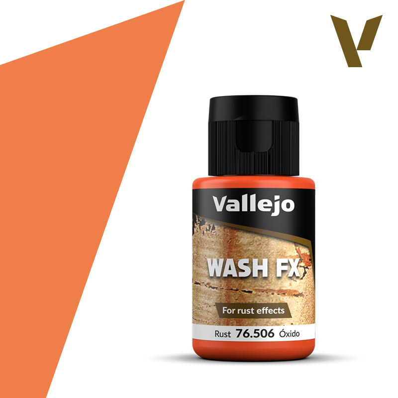 Vallejo Model Wash FX Rust 35ml