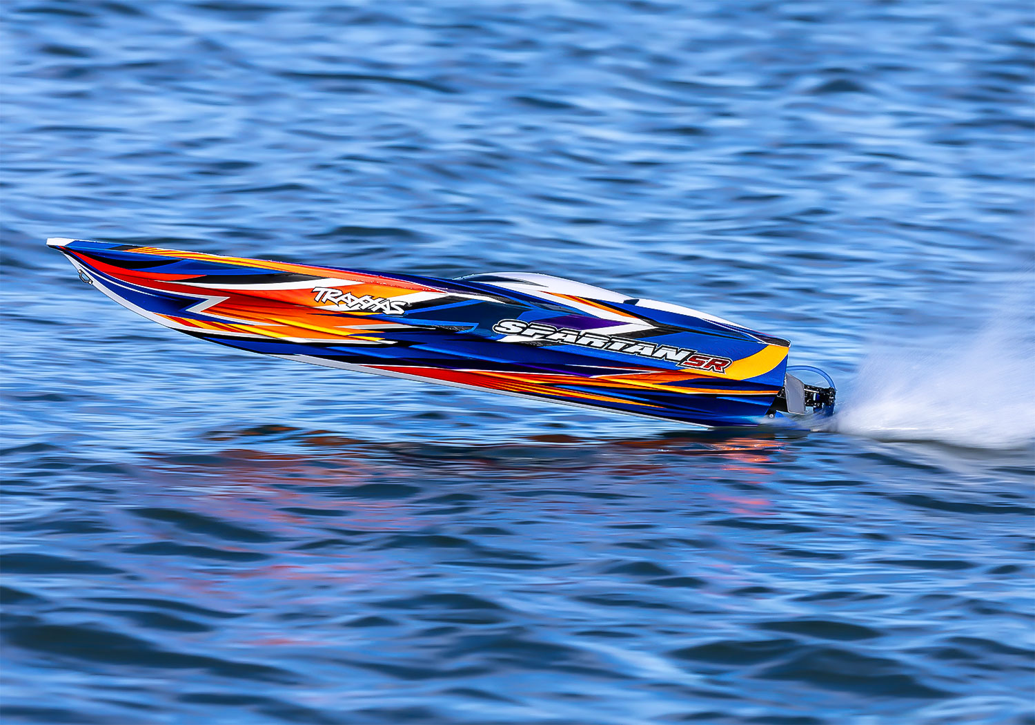 Traxxas Spartan SR36 Brushless Race Boat TQi TSM RED