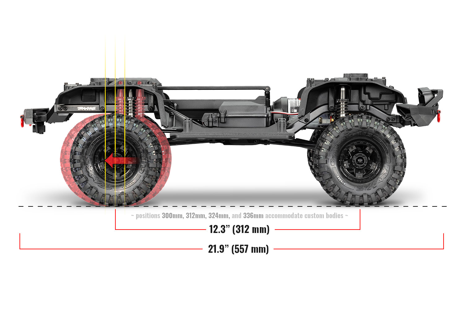 Traxxas TRX-4 Sport Clipless Crawler 4WD 1/10 Gray