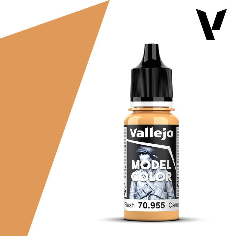 70955 Vallejo Flat Flesh Model Color 18ml