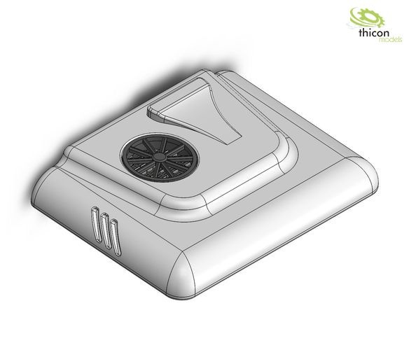 Thicon Airconditioning  V2 voor Scania 1/14