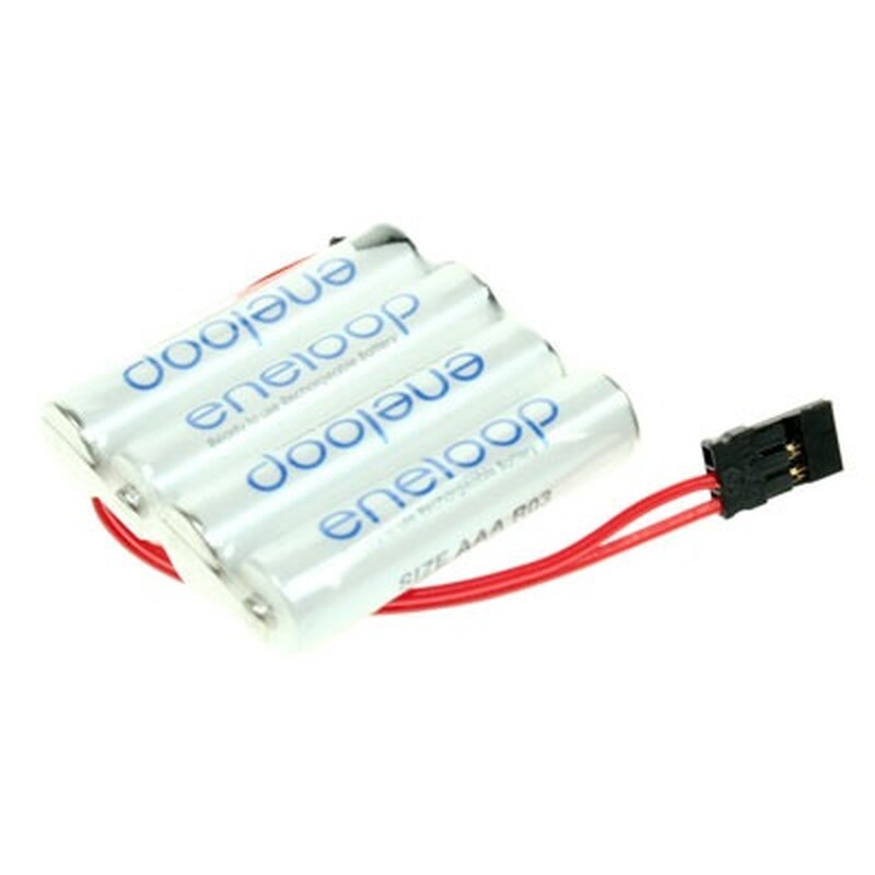 Panasonic Eneloop AAA Ontvangeraccu 4.8 Volt 800mAh NiMH met uni connector