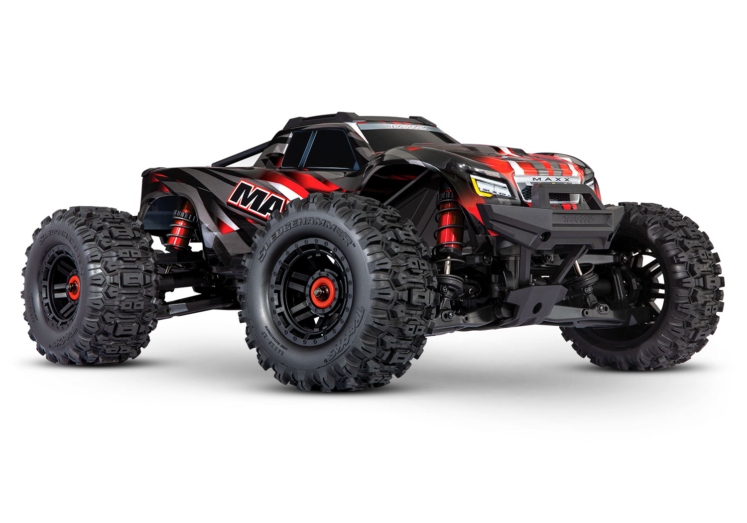 Traxxas Wide Maxx 4WD Brushless Electric Monster Truck VXL-4S TQi 1/8 - Red