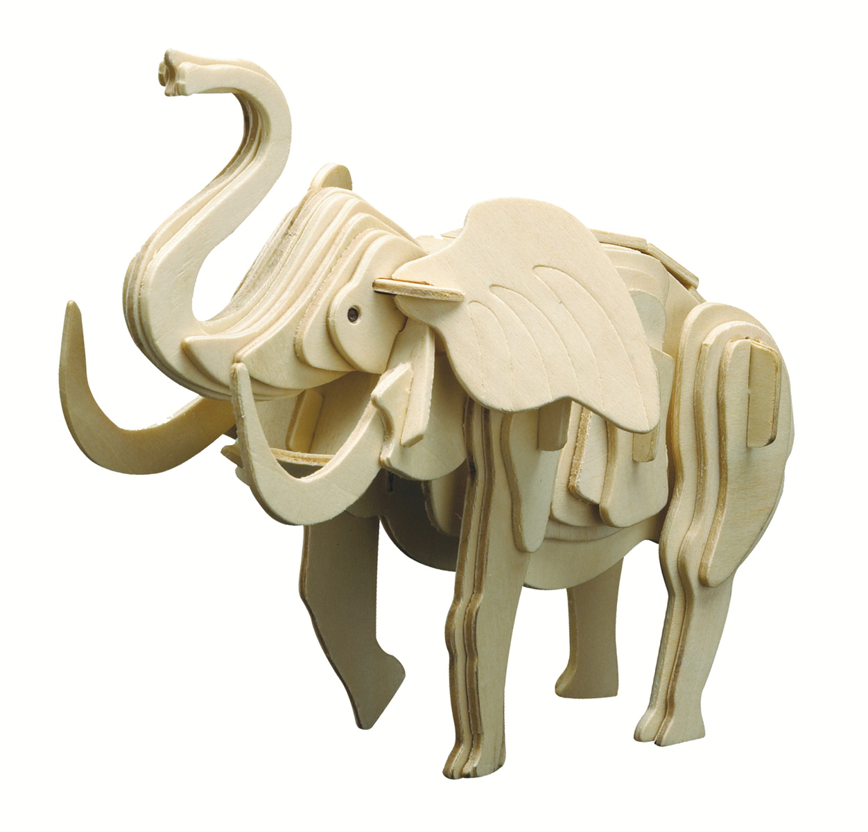 Pebaro Houten Bouwset Olifant