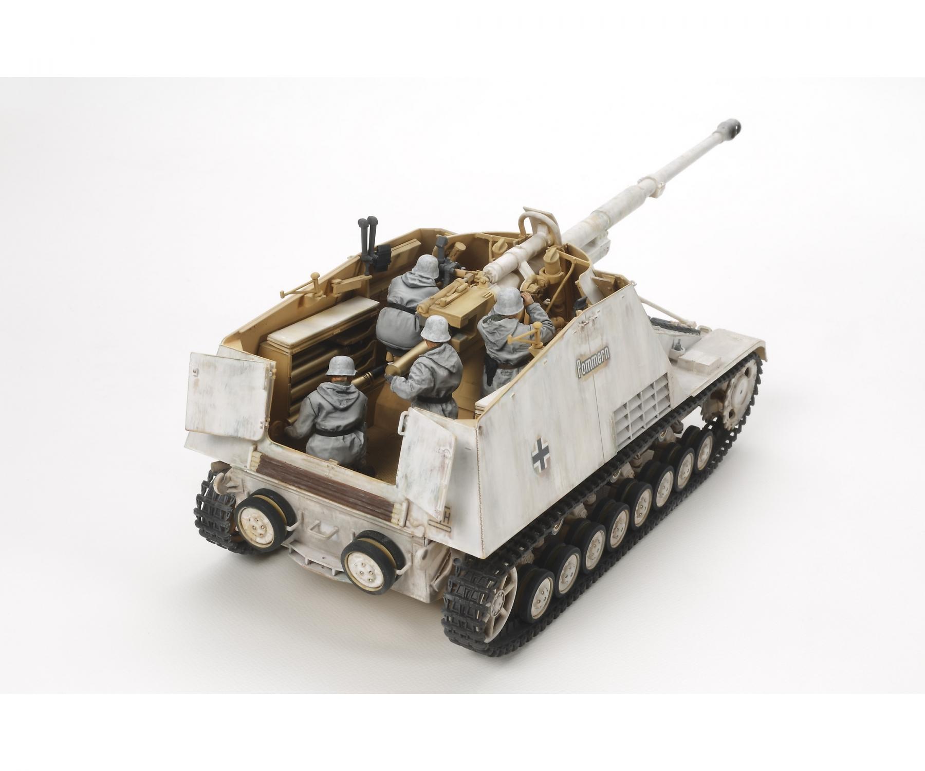 Tamiya WWII Panzerjager Nashorn 8.8cm Pak43/1 auf. Geshtzwagen III/IV (Sd.Kfz.164) 1/35