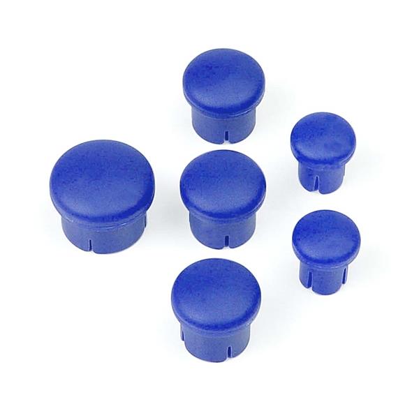 HUDY Plastic Cap for Handle ( Set 3+2+1) Blue
