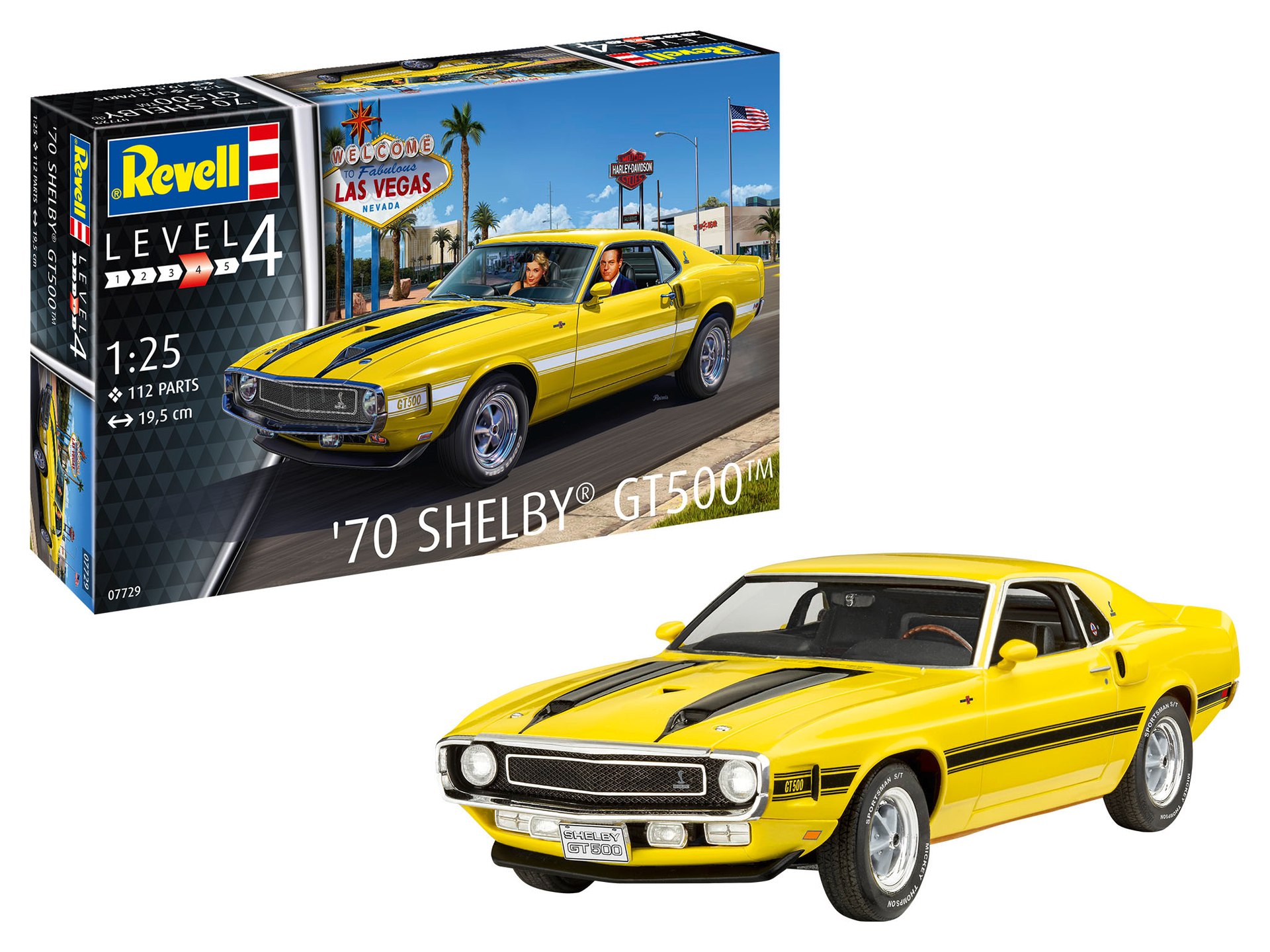 Revell '70 Shelby Mustang GT500 1/25