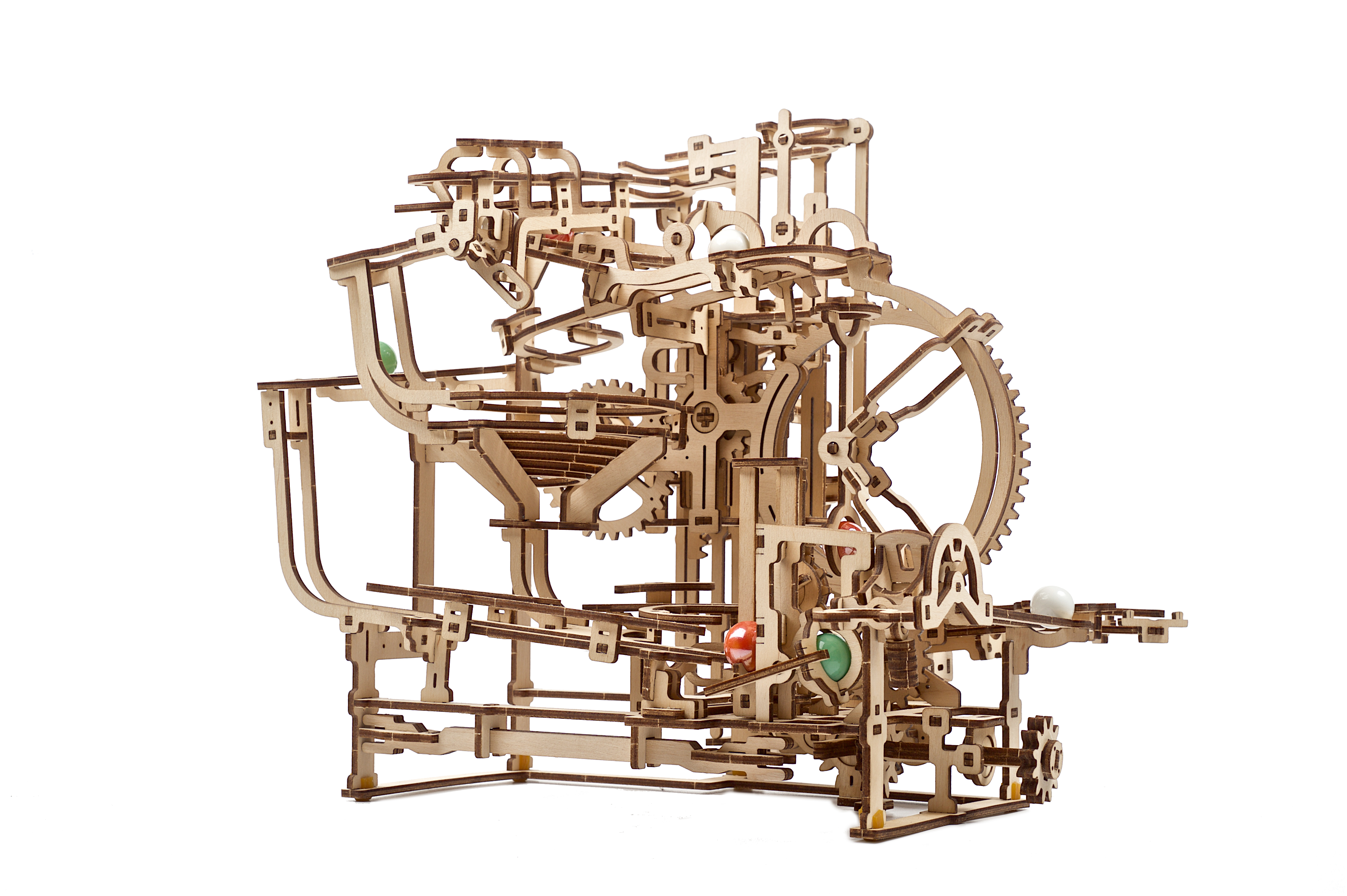 U-Gears Stepped Hoist Knikkerbaan Houten Bouwset