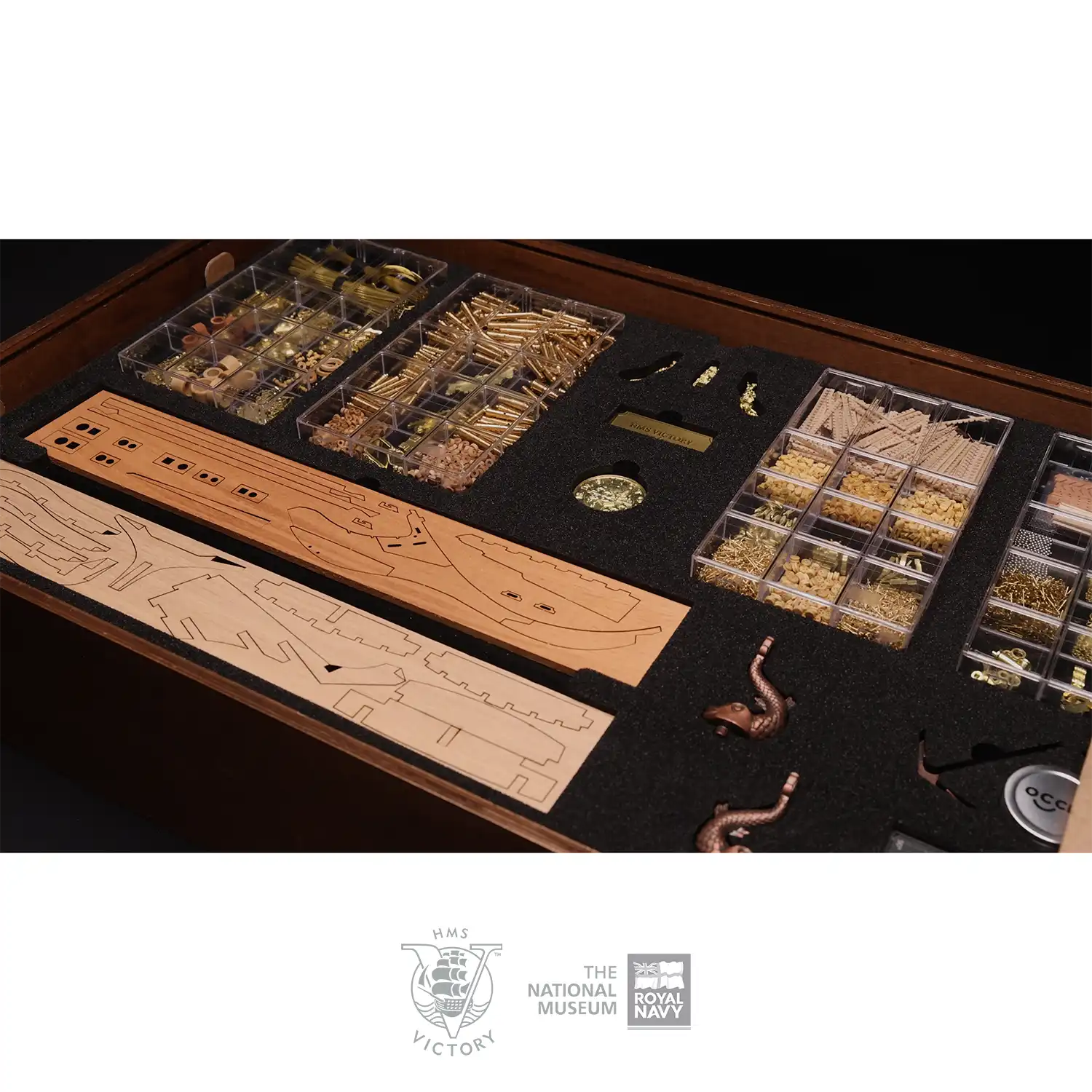 Occre Premium HMS Victory Houten Scheepsmodel kit 1/87
