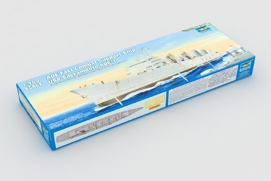 Trumpeter AOE Fast Combat Support Ship USS Sacramento AOE-1 1/700