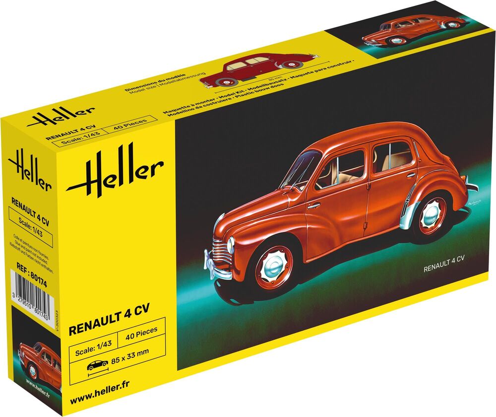 Heller Renault 4 CV 1/43