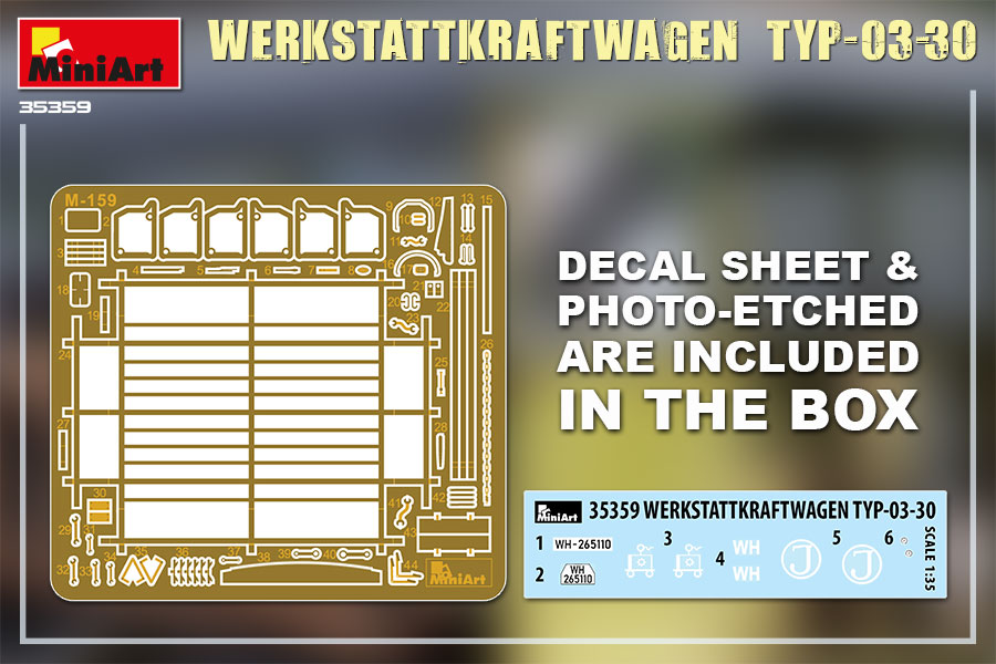 MiniArt Werkstattkraftwagen Typ-03-30 1/35
