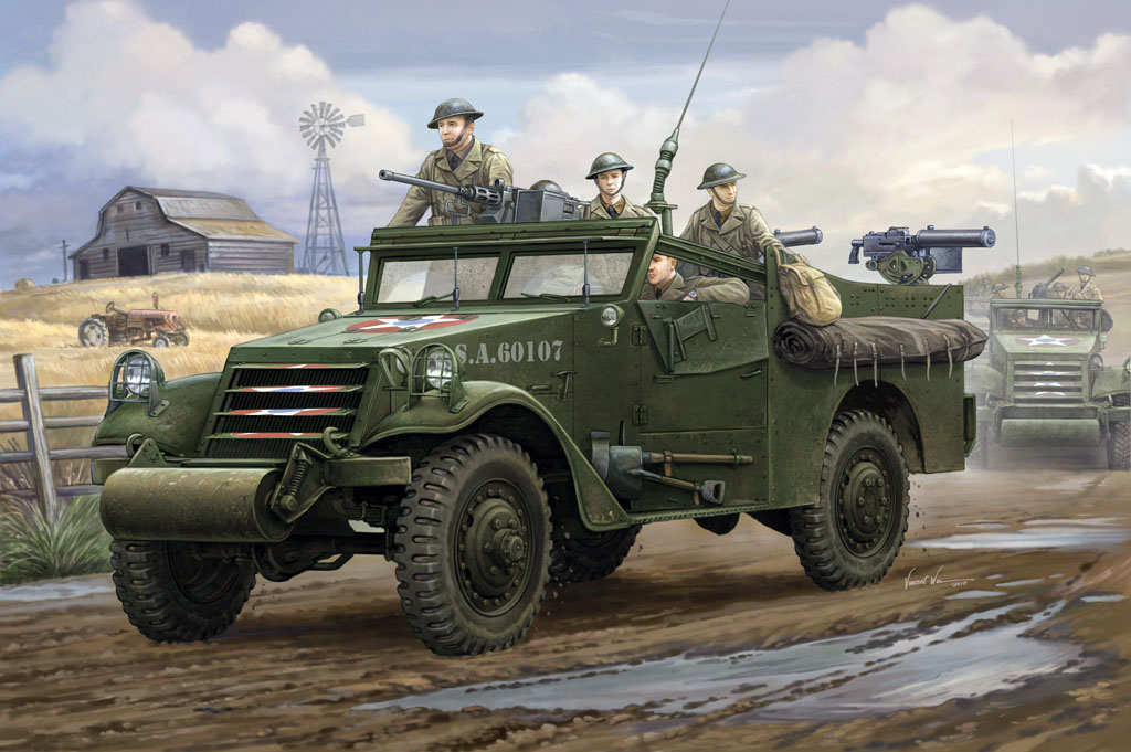 HobbyBoss U.S. M3A1 "White Scout Car" Early Production 1/35