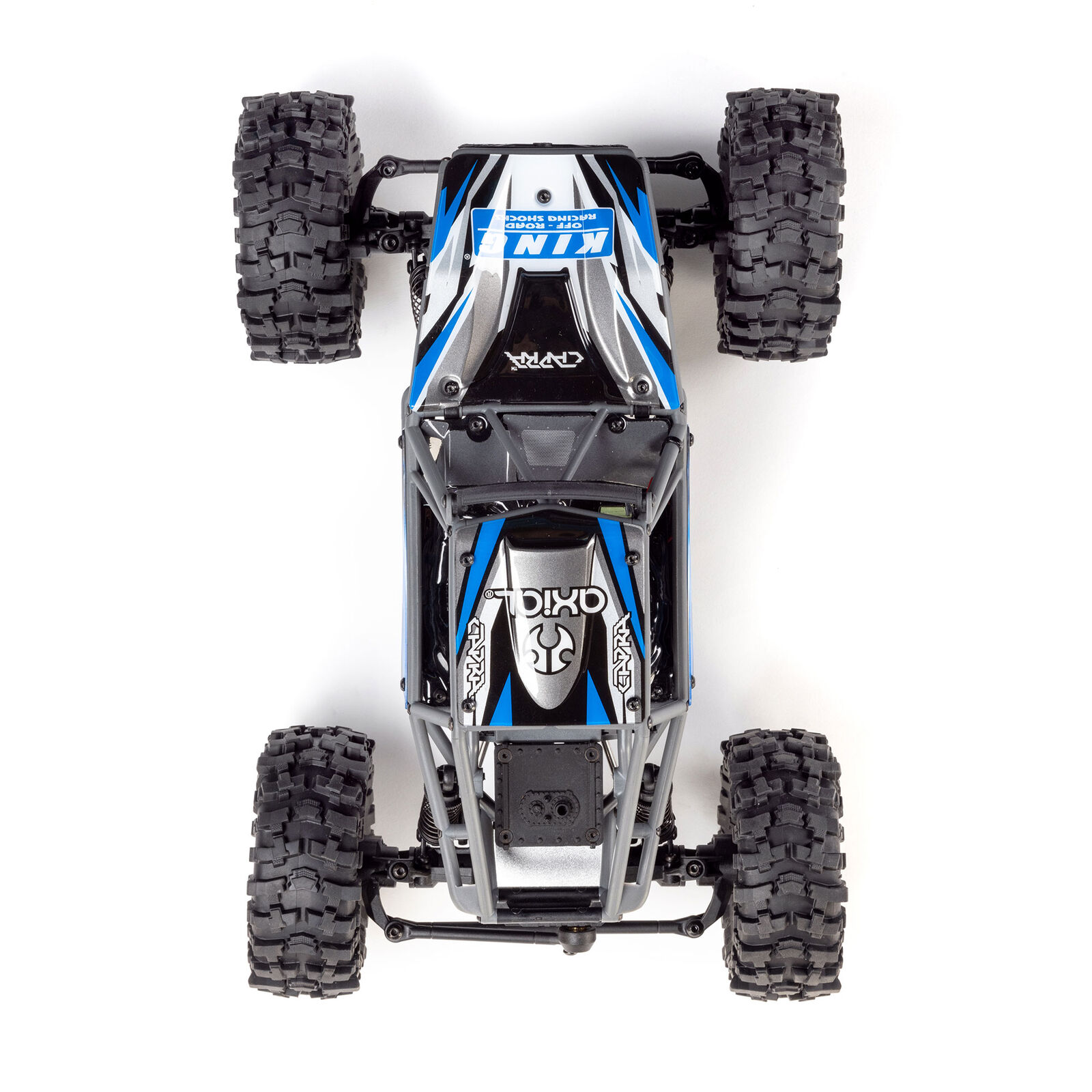 Axial UTB18 Capra 4WS 4X4 RTR Brushed Rock Crawler (Battery & Charger Included) Blue 1/18