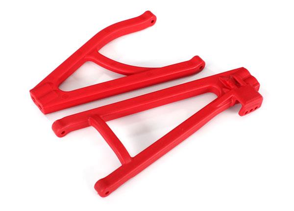 Traxxas Suspension arms, red, rear (left), heavy duty, adjustable wheelbase (upper (1)/ lower (1))