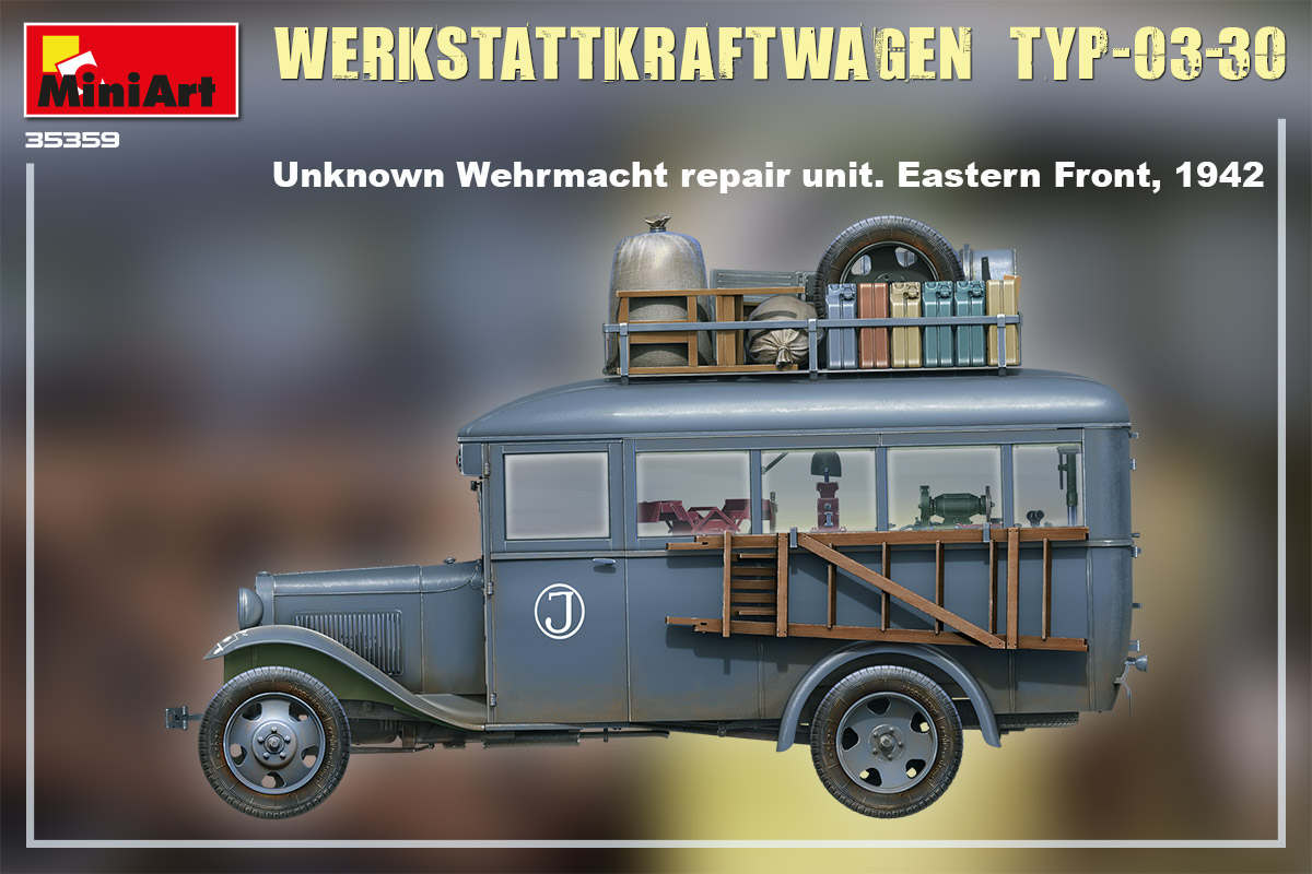 MiniArt Werkstattkraftwagen Typ-03-30 1/35