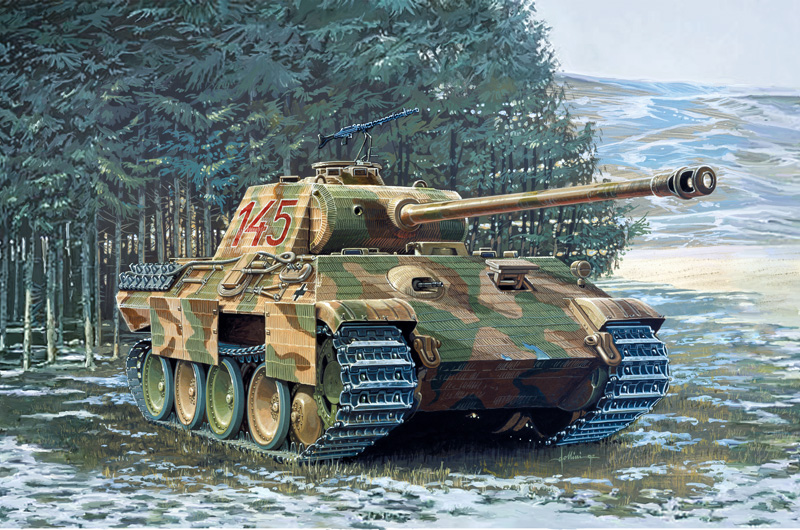 Italeri SD.KFZ. 171 Panther AUSF. A 1/35