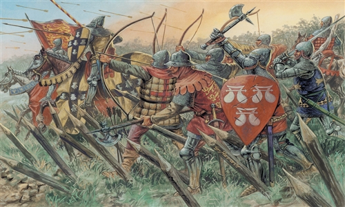 Italeri English Knights and Archers 1/72