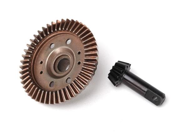 Traxxas Ring gear differential/ pinion gear dif (12/47 front)