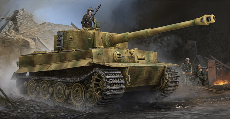 Trumpeter Pz.Kpfw.VI Ausf.E Sd.Kfz.181 Tiger I 1/35