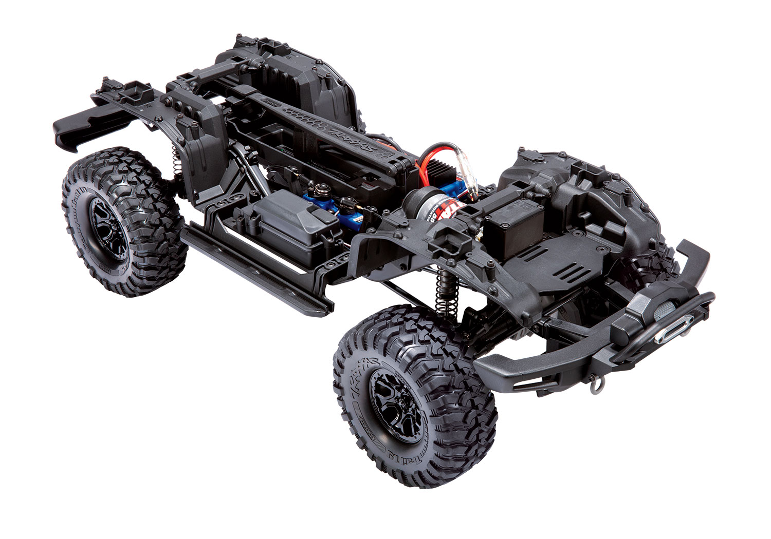 Traxxas 2021 Ford Bronco TRX-4  4WD Scale and Trail Crawler Fully-Assembled 1/10 - Blue