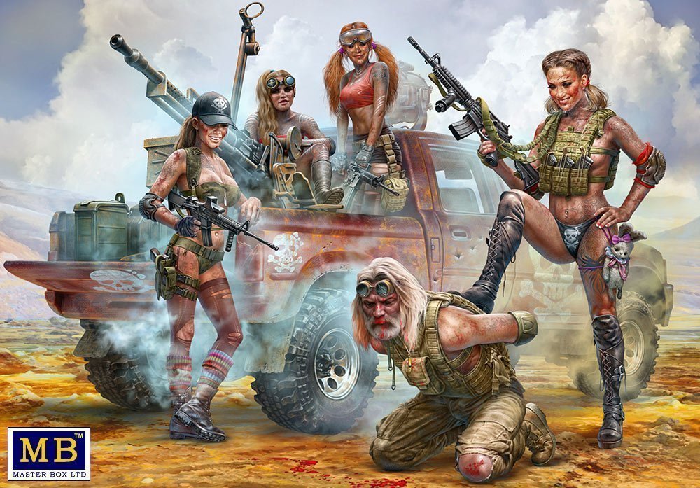 Master Box LTD Skull Clan - New Amazons 1/35