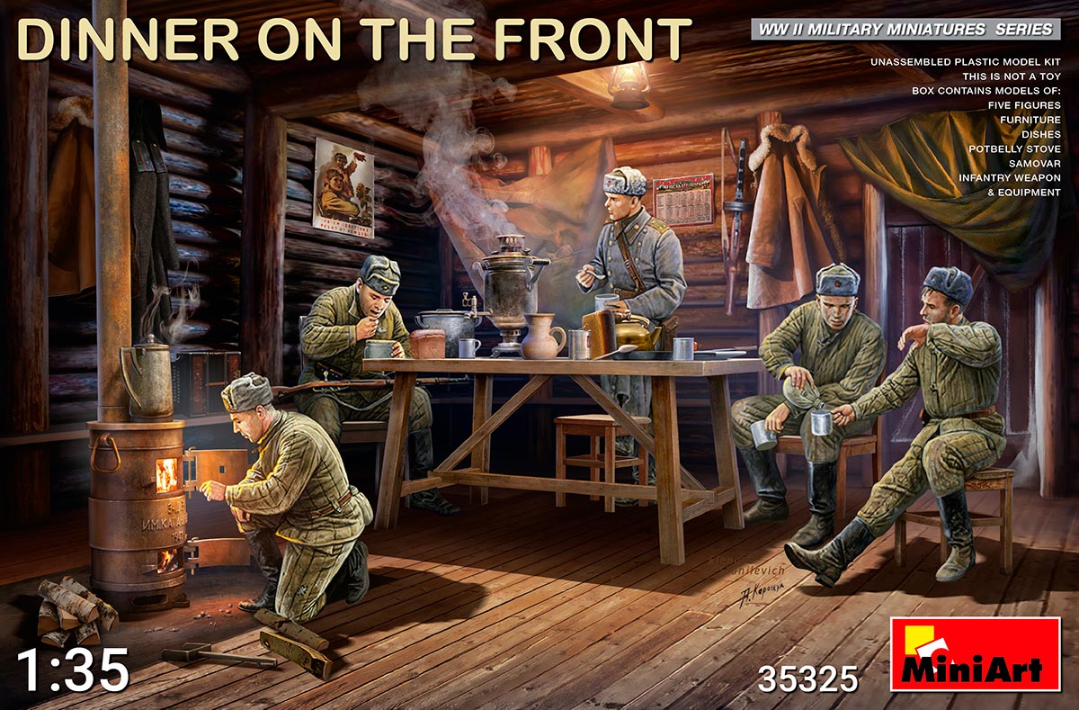 MiniArt Dinner On The Front 1/35