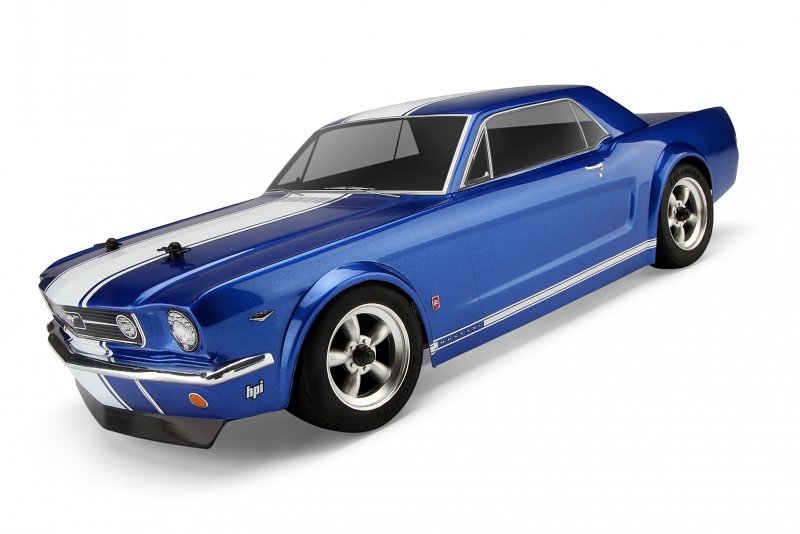 HPI 1966 Ford Mustang GT Coupe Clear Body 200mm 1/10