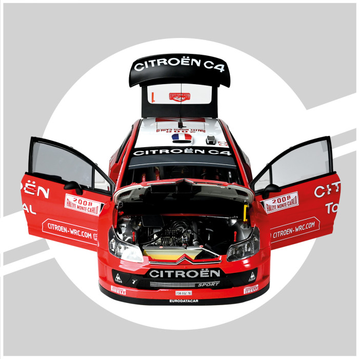 IXO Citroen C4 WRC 1/8
