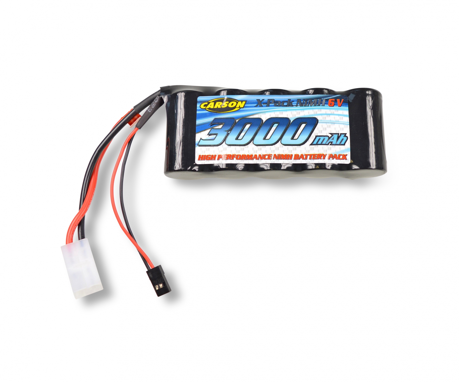 Carson Ontvangeraccu 6 Volt 3000mAh Tamiya & uni Connector 1/5 en 1/6