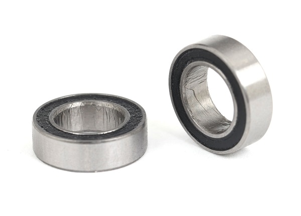 Traxxas Ball bearings black rubber sealed (6x10x3mm) (2)