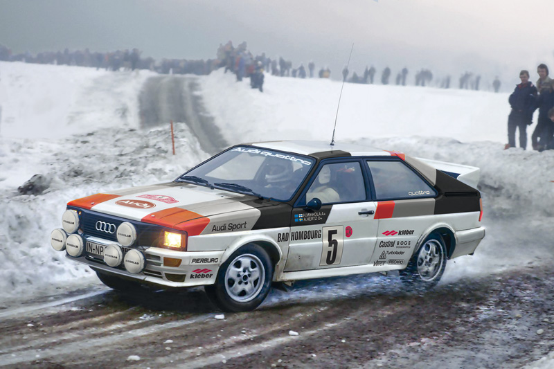 Italeri Audi Quattro Rally 1/24