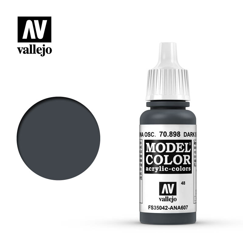 70898 Vallejo Dark Sea Blue Model Color 17ml