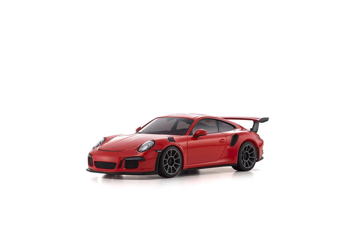 Kyosho Mini-Z MR04 W-MM RWD Porsche 911 GT3 RS Orange (N-RM/KT531P) 1/28