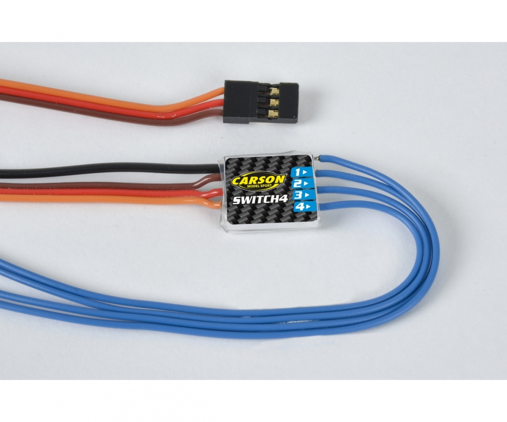 Carson Reflex 6/14Ch Switch 4 (4x2,5A) max. 16 Volt