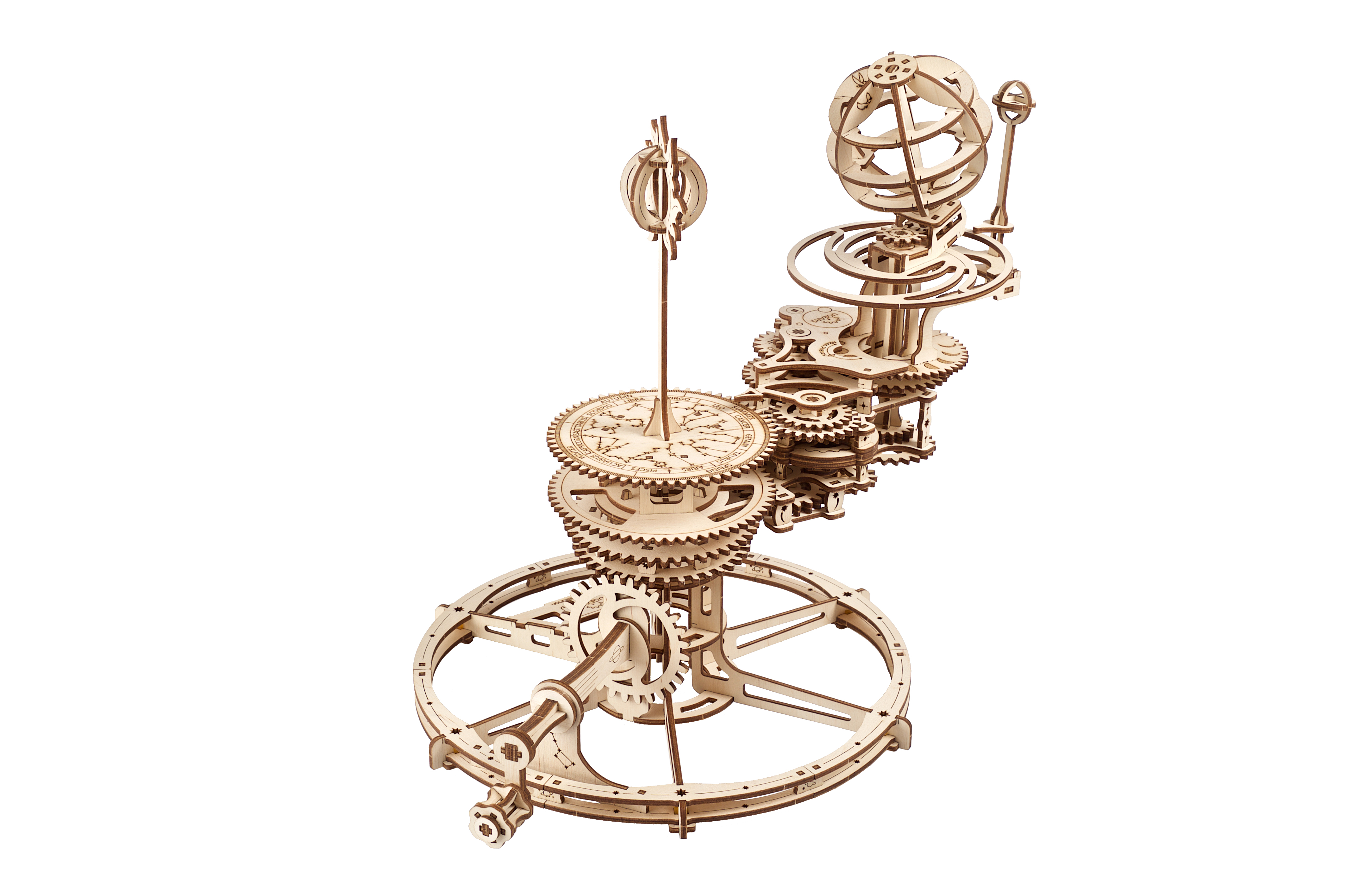 U-Gears Mechanisch Tellurium houten bouwpakket