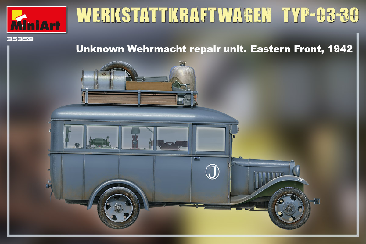 MiniArt Werkstattkraftwagen Typ-03-30 1/35