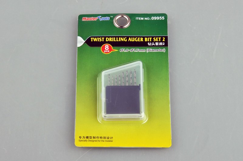 Master Tools 8-Delige Borenset 2 (1.0-1.7mm)