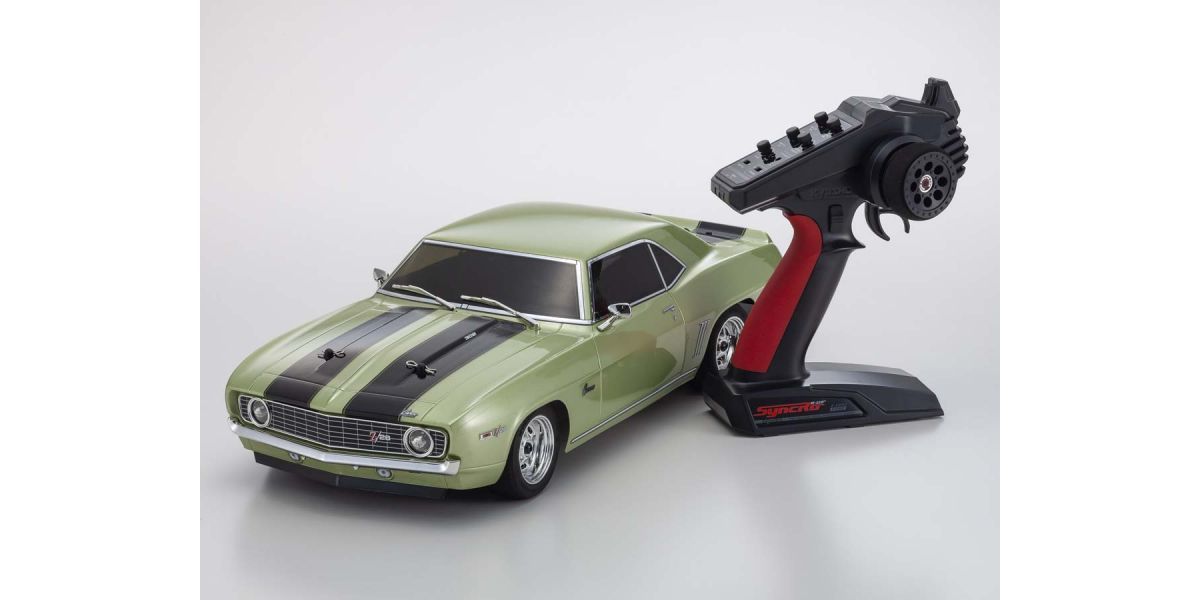 Kyosho FAZER MK2 Chevy Camaro Z28 1969 Frost Green Readyset 1/10