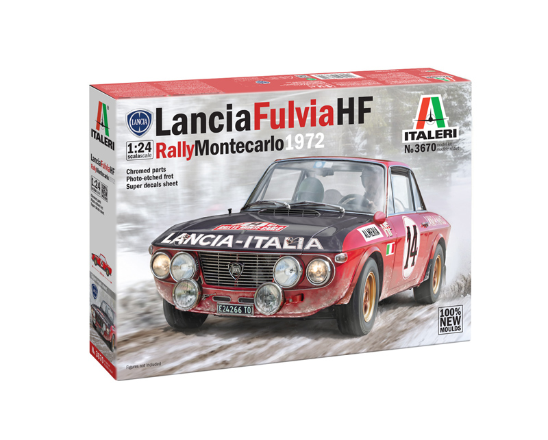 Italeri Lancia Fulvia HF Rally Montecarlo 1972 1/24