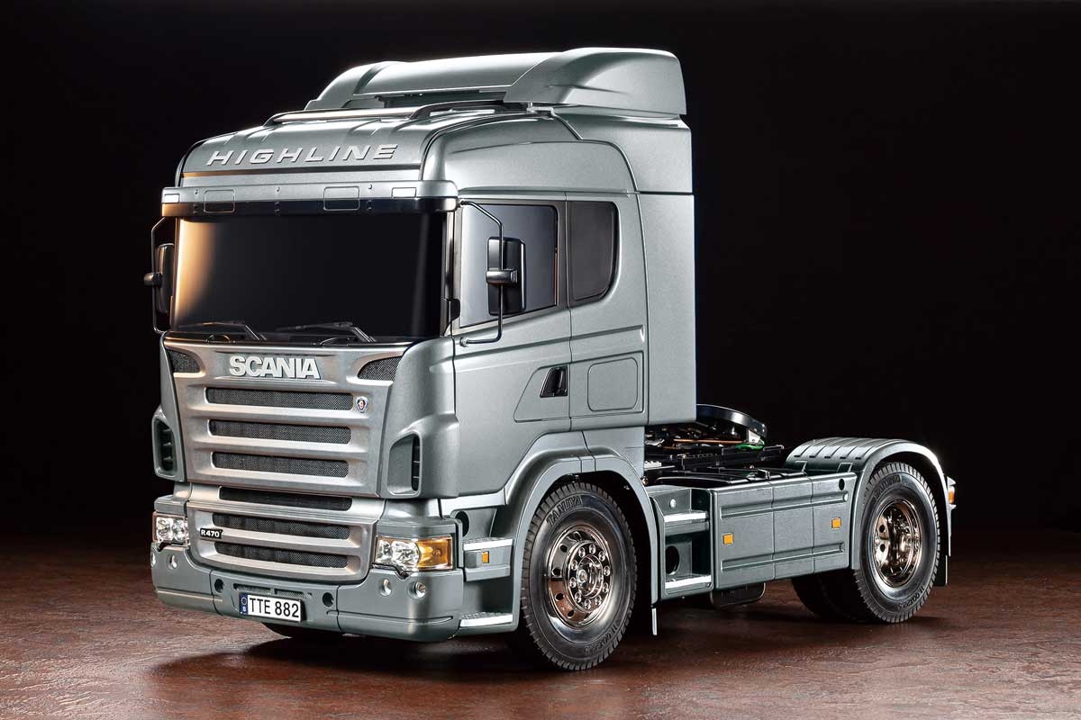 Tamiya Scania R470 Highline Silver Edition R/C Truck Kit 1/14