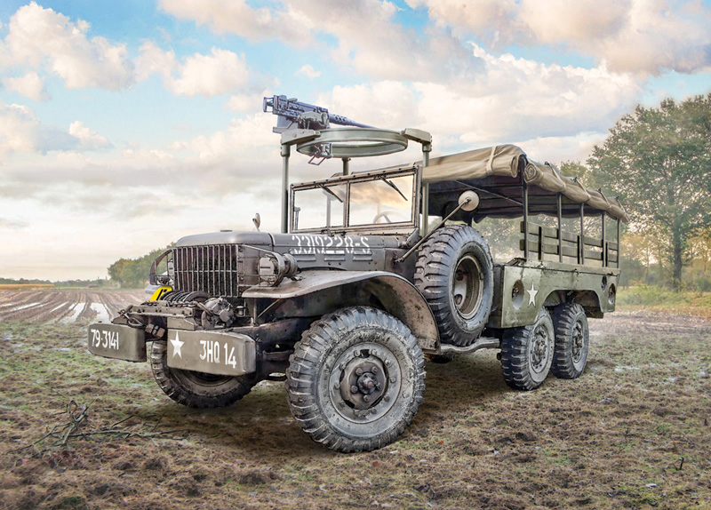 Italeri Dodge WC-62/63 1 1/2 ton 6x6 TRUCK 1/35