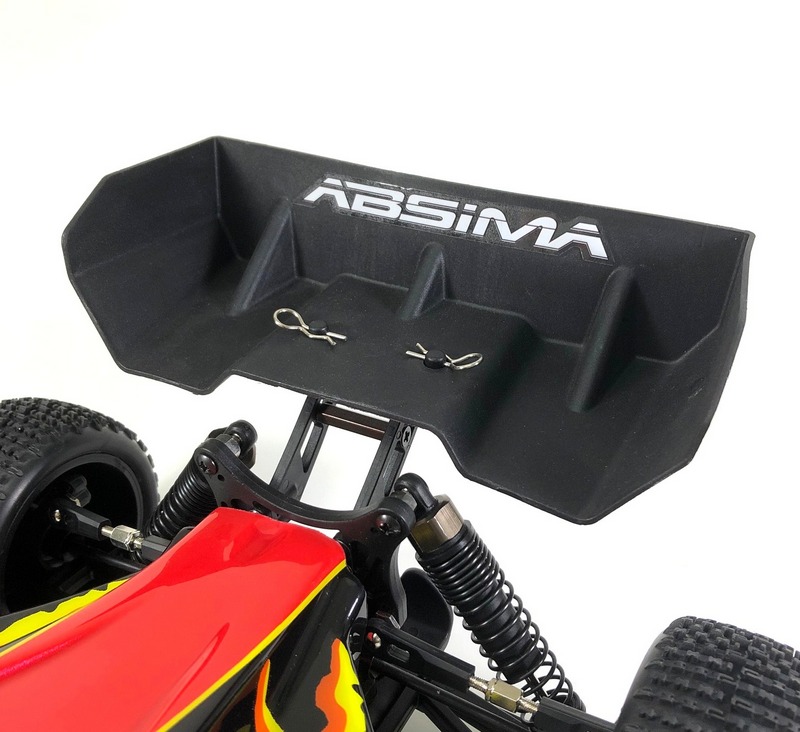 Absima Buggy Spoiler Zwart 1/10