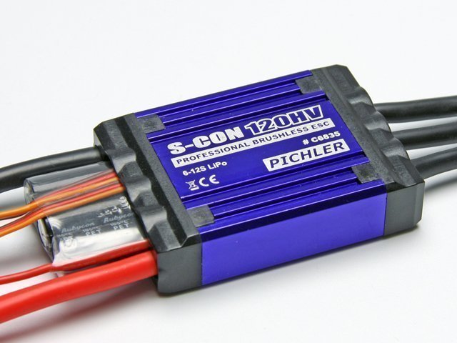 Pichler S-Con Professional Brushless ESC 120HV